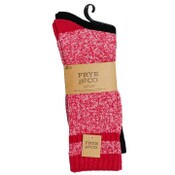 Wholesale - 2pk FRYE & CO SUPERSOFT STRIPED RIB BOOT SOCKS SIZE 10-13, UPC: 193159147211